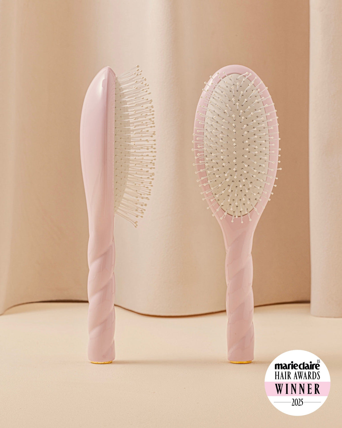N.04 La Brosse Démêlante & Massante La Miracle Rose Lilas