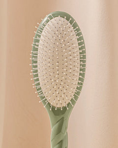 N.04 La Brosse Démêlante & Massante La Miracle Vert Amande