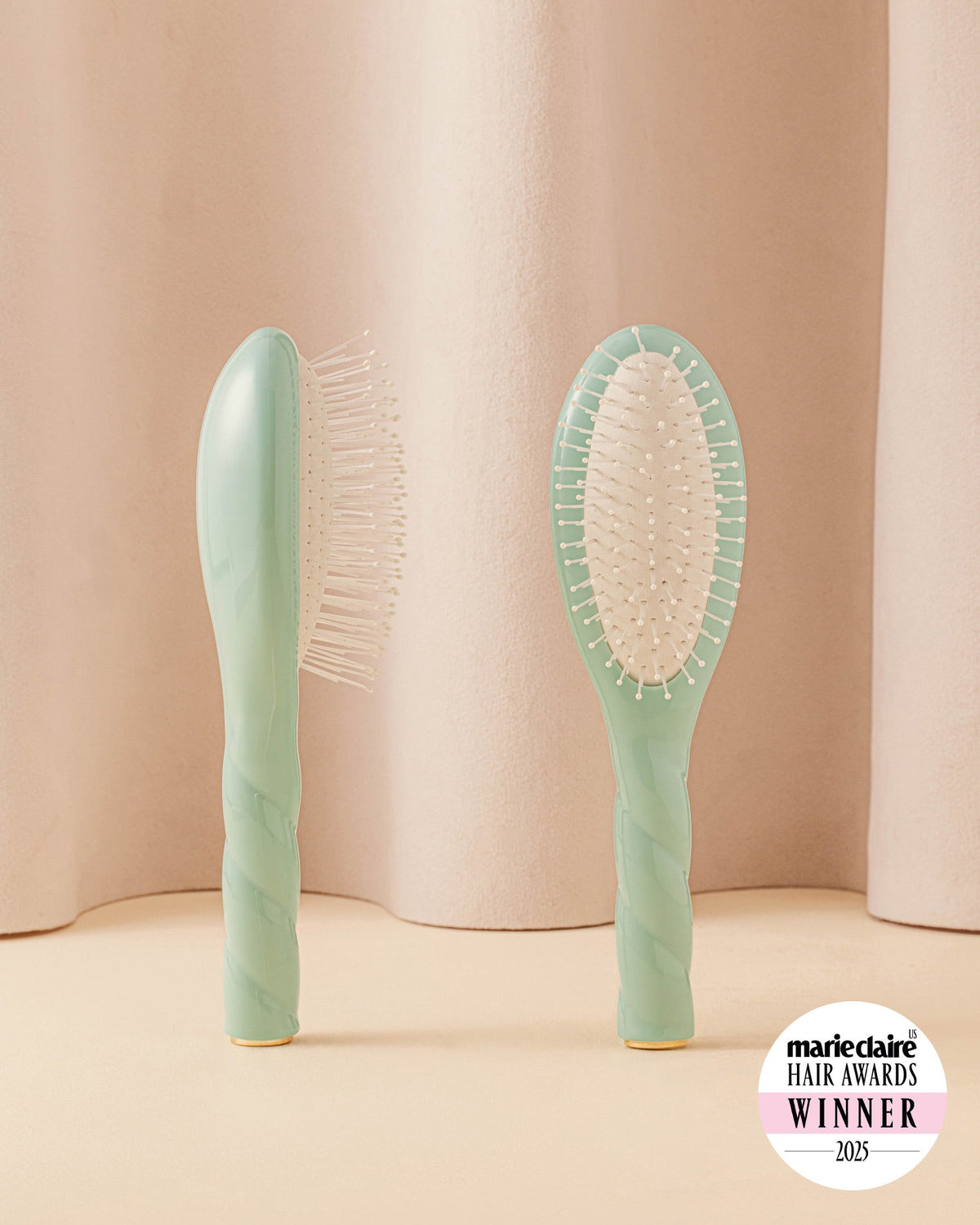 Édition Limitée Bleu Lagon N.04 La Petite Brosse Démêlante & Massante La Miracle