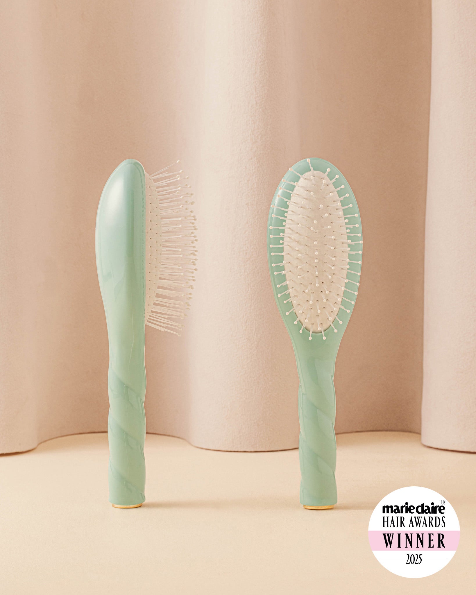 Édition Limitée Bleu Lagon N.04 La Petite Brosse Démêlante & Massante La Miracle