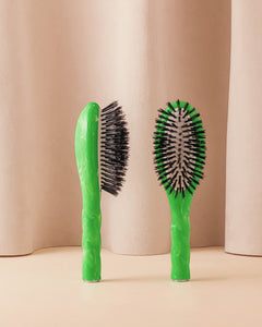 Roseanna x La Bonne Brosse N.01 La Petite Brosse Brillance & Soin l'Universelle Salty Gelato Vert
