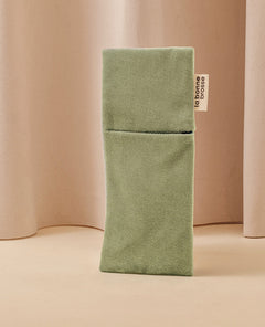 La Pochette "Petite Brosse" Vert Amande