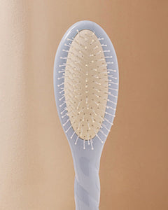 N.04 La Petite Brosse Démêlante & Massante La Miracle Bleu Ciel
