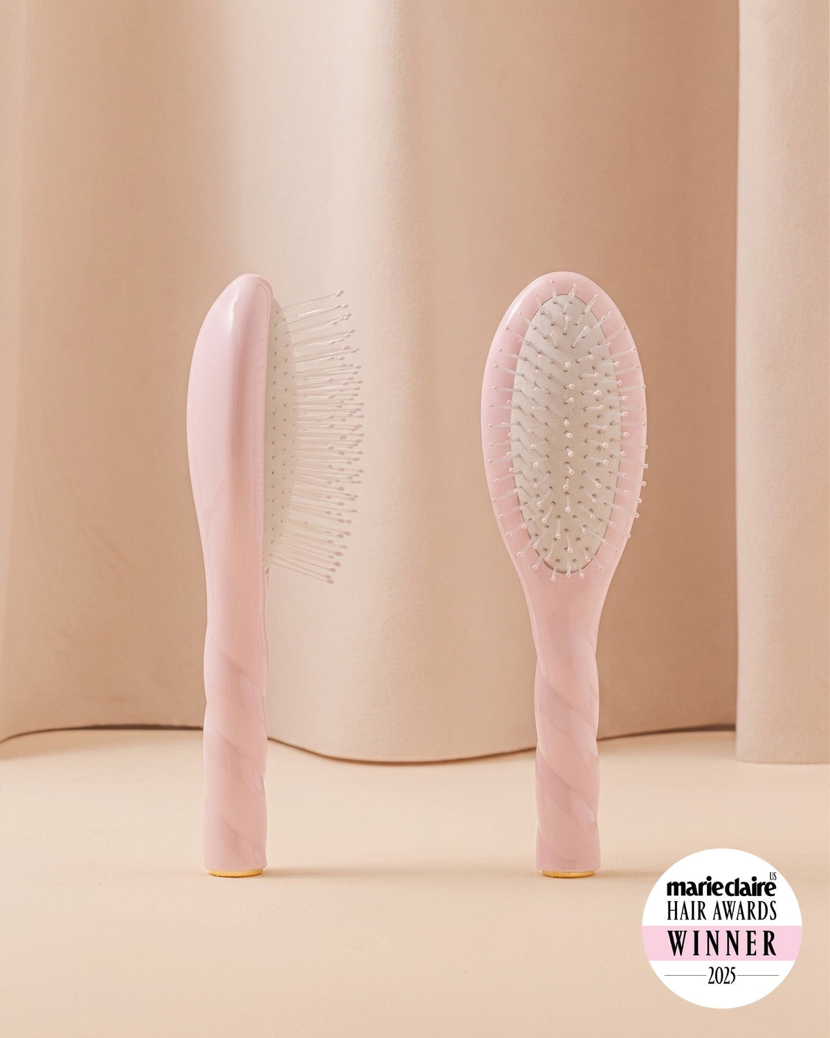 N.04 La Petite Brosse Démêlante & Massante La Miracle Rose Lilas