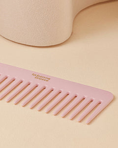 Le Peigne Large Démêlant en Acétate Rose lilas