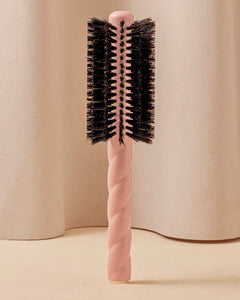 N.08 La Brosse Ronde Brushing Longueur & Mouvement Rose Poudré