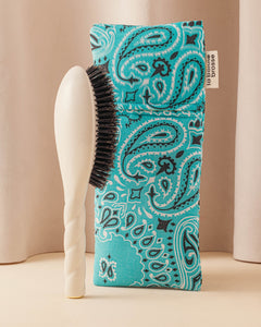 Call It By YourName x La Bonne Brosse Pochette Grande Brosse Bleu Ciel