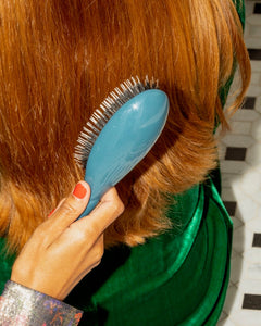 N.02 La Brosse Démêlante & Soin l'Indispensable Bleu Encre