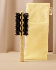 La Pochette "Brosse Ronde" Ivoire Cair