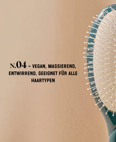 N.04 La Brosse Démêlante & Massante La Miracle Bleu Encre