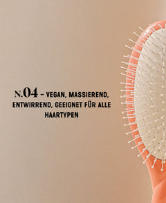 N.04 La Brosse Démêlante & Massante La Miracle Corail