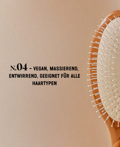 N.04 La Brosse Démêlante & Massante La Miracle Terracotta