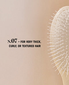 N.07 La Brosse Démêlante & Stimulante l'Intense Blanc Crème