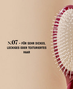 N.07 La Brosse Démêlante & Stimulante l'Intense Rouge Cerise