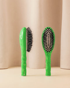 Roseanna x La Bonne Brosse N.02 La Petite Brosse Démêlante & Soin l'Indispensable Salty Gelato  Vert