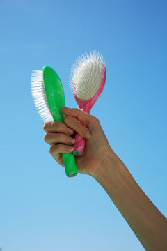 Roseanna x La Bonne Brosse N.01 La Brosse Brillance & Soin l'Universelle Salty Gelato Vert