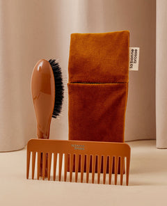 La Pochette "Petite Brosse" Terracotta