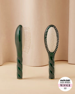 N.04 La Petite Brosse Démêlante & Massante La Miracle Vert Emeraude